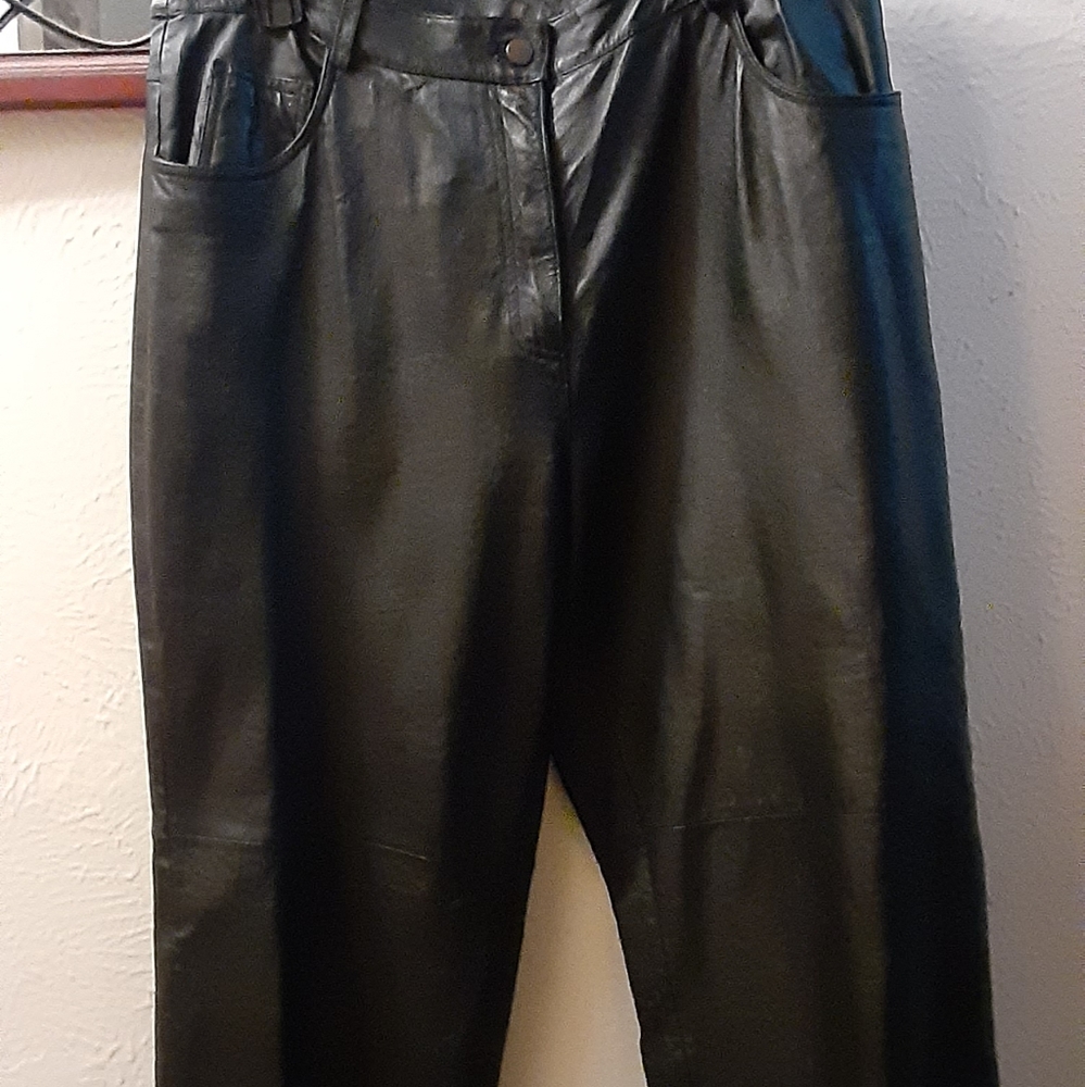 Women Leather Pants